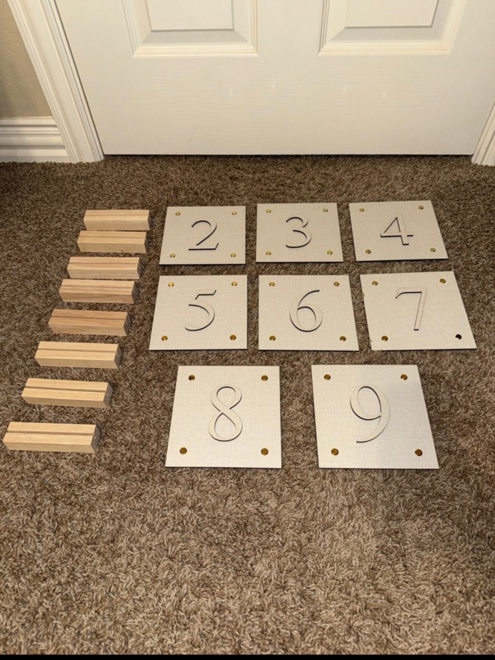 Table Numbers - Picture 2 of 2